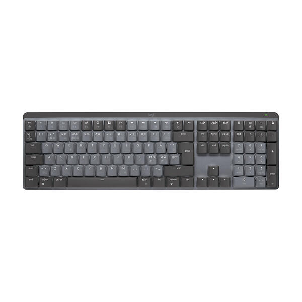 Logitech MX Mechanical Wireless Illuminated Keyboard - Nordic - Lineair Switch in the group COMPUTERS & PERIPHERALS / Mice & Keyboards / Keyboards at TP E-commerce Nordic AB (D38323)