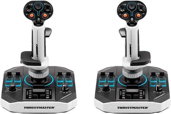 ThrustMaster SOL-R FLIGHTSTICK (2-Pack) in the group COMPUTERS & PERIPHERALS / GAMING / Steering wheels & Joysticks at TP E-commerce Nordic AB (D38328)