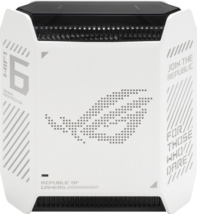 ASUS ROG Rapture GT6 AX10000 AiMesh white - Mesh router Wi-Fi 6 in the group COMPUTERS & PERIPHERALS / Network / Mesh Network at TP E-commerce Nordic AB (D38347)