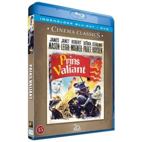 PRINS VALIANT (Prince Valiant) (James Mason, Janet Leigh) (Blu-ray) in the group HOME ELECTRONICS / Audio & Picture / TV & Accessories / Movies / Blu-ray at TP E-commerce Nordic AB (D38406)