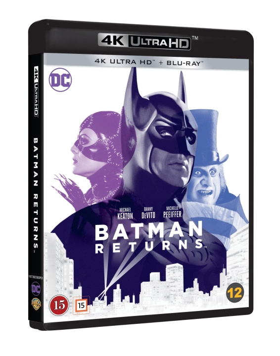 BATMAN Returns (4K UHD + BD) in the group HOME ELECTRONICS / Audio & Picture / TV & Accessories / Movies / Blu-ray at TP E-commerce Nordic AB (D38418)