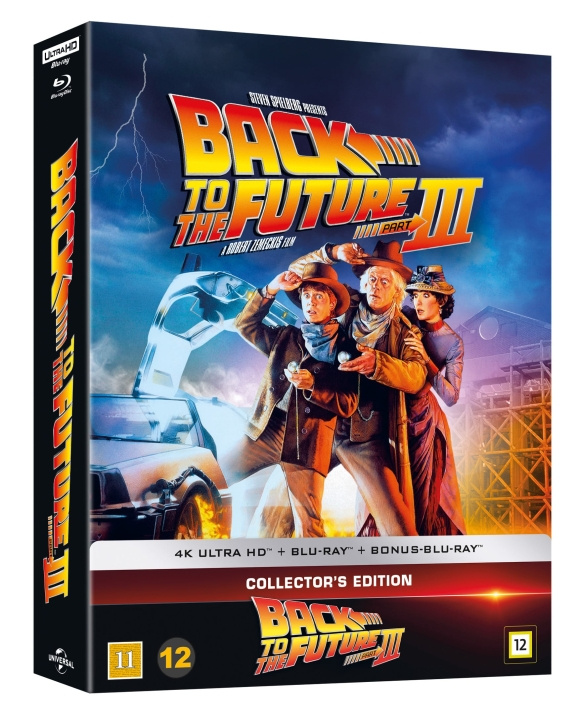 Back to the Future III - 3 Disc Colletor\'s Edition (Blu-ray) in the group HOME ELECTRONICS / Audio & Picture / TV & Accessories / Movies / Blu-ray at TP E-commerce Nordic AB (D38429)