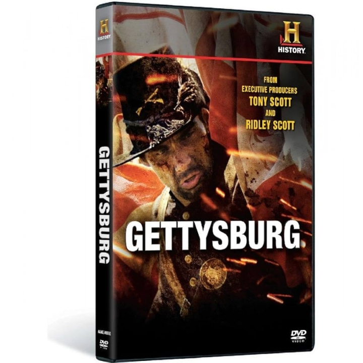 Gettysburg (History Channel) From Executive producers Tony and Ridley Scott (DVD) in the group HOME ELECTRONICS / Audio & Picture / TV & Accessories / Movies / DVD at TP E-commerce Nordic AB (D38462)