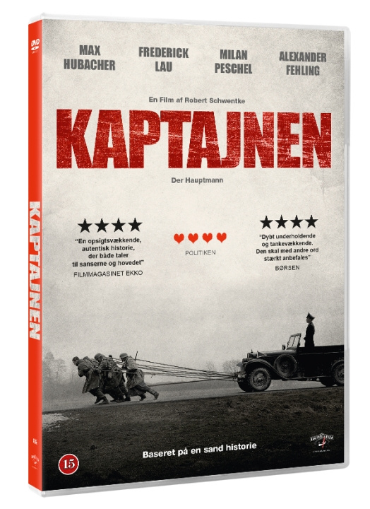 Kaptajnen (Der Hauptman) (DVD) in the group HOME ELECTRONICS / Audio & Picture / TV & Accessories / Movies / DVD at TP E-commerce Nordic AB (D38471)