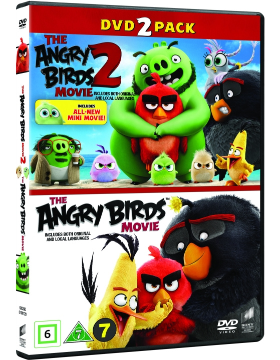The Angry Birds Movie 1+2 Box - Dvd in the group HOME ELECTRONICS / Audio & Picture / TV & Accessories / Movies / DVD at TP E-commerce Nordic AB (D38482)