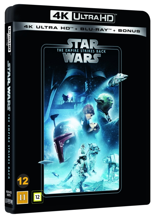 Star Wars : Episode 5 - EMPIRE STRIKES BACK - 3-disc (4K UHD + BD) in the group HOME ELECTRONICS / Audio & Picture / TV & Accessories / Movies / Blu-ray at TP E-commerce Nordic AB (D38488)
