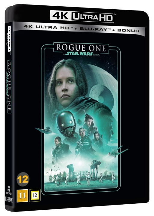 Star Wars Rogue One - A Star Wars Story - 3-disc (4K UHD + BD) in the group HOME ELECTRONICS / Audio & Picture / TV & Accessories / Movies / Blu-ray at TP E-commerce Nordic AB (D38492)