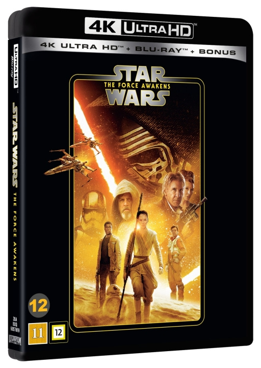 Star Wars : Episode 7 - The Force Awakens - 3-disc (4K UHD + BD) in the group HOME ELECTRONICS / Audio & Picture / TV & Accessories / Movies / Blu-ray at TP E-commerce Nordic AB (D38494)