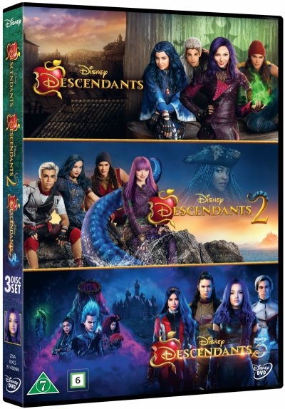 Descendants: 3 Movie Collection (3-disc) in the group HOME ELECTRONICS / Audio & Picture / TV & Accessories / Movies / DVD at TP E-commerce Nordic AB (D38502)