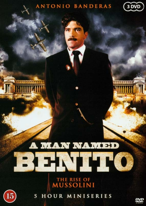 A MAN NAMED BENITO - The Rise and fall of Benito Mussolini (3 DVD miniseries) in the group HOME ELECTRONICS / Audio & Picture / TV & Accessories / Movies / DVD at TP E-commerce Nordic AB (D38531)
