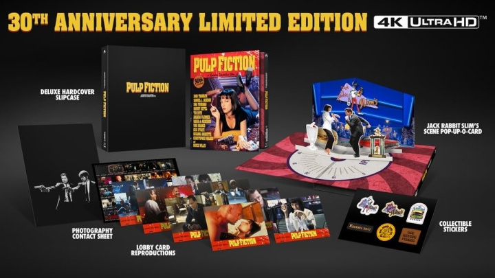 Pulp Fiction (30th Anniversary Limited Edition) (4K UHD) in the group HOME ELECTRONICS / Audio & Picture / TV & Accessories / Movies / Blu-ray at TP E-commerce Nordic AB (D38576)