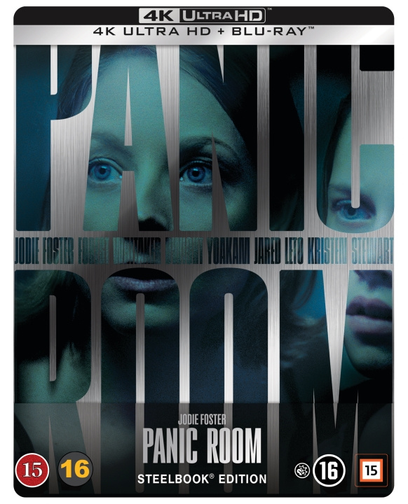 PANIC ROOM STEELBOOK (Blu-ray) in the group HOME ELECTRONICS / Audio & Picture / TV & Accessories / Movies / Blu-ray at TP E-commerce Nordic AB (D38578)
