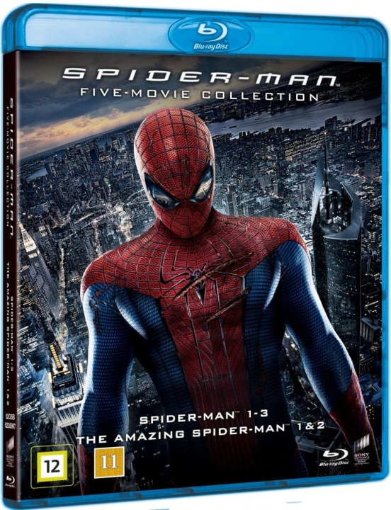 Spider-Man: 5 Movie Collection (Blu-Ray) in the group HOME ELECTRONICS / Audio & Picture / TV & Accessories / Movies / Blu-ray at TP E-commerce Nordic AB (D38731)