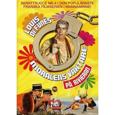 LE GENDARME EN BLADE - Moralens vokter på Rivieraen - Moralens väktare på Rivieran - Hjælp strisserne kommer (DVD) in the group HOME ELECTRONICS / Audio & Picture / TV & Accessories / Movies / DVD at TP E-commerce Nordic AB (D38754)