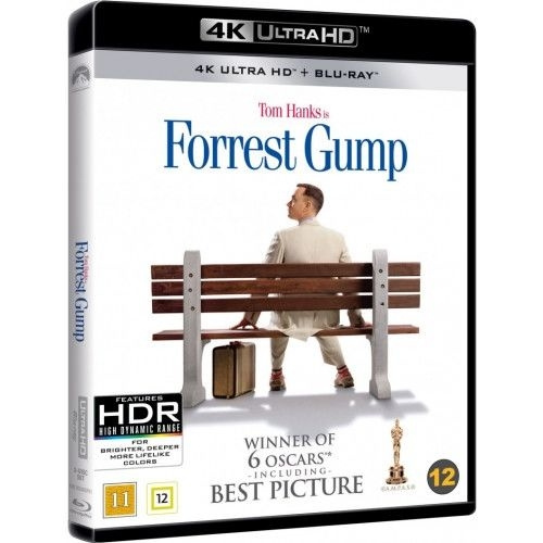 Forrest Gump (4K Blu-Ray) in the group HOME ELECTRONICS / Audio & Picture / TV & Accessories / Movies / Blu-ray at TP E-commerce Nordic AB (D38783)
