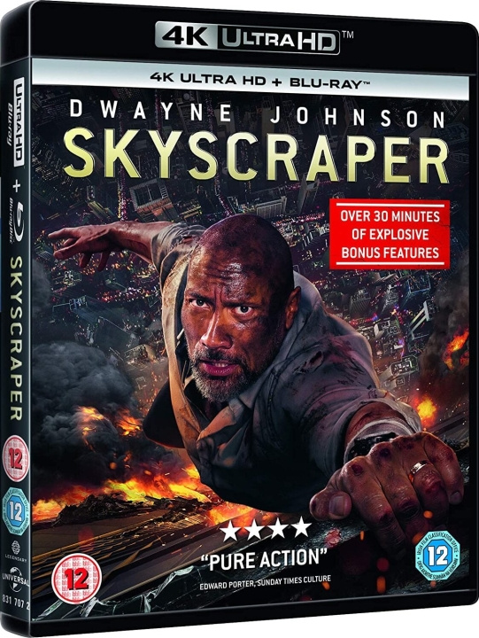 Skyscraper (4K UHD + Blu-Ray) in the group HOME ELECTRONICS / Audio & Picture / TV & Accessories / Movies / Blu-ray at TP E-commerce Nordic AB (D38801)