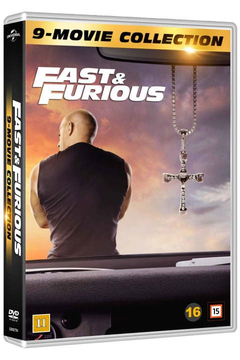Fast and the furious complete 1-9 (DVD) in the group HOME ELECTRONICS / Audio & Picture / TV & Accessories / Movies / DVD at TP E-commerce Nordic AB (D38838)