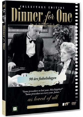 DINNER FOR ONE - 90 ÅRS FØDSELSDAGEN - NEW YEAR CLASSIC (DVD) in the group HOME ELECTRONICS / Audio & Picture / TV & Accessories / Movies / DVD at TP E-commerce Nordic AB (D38955)