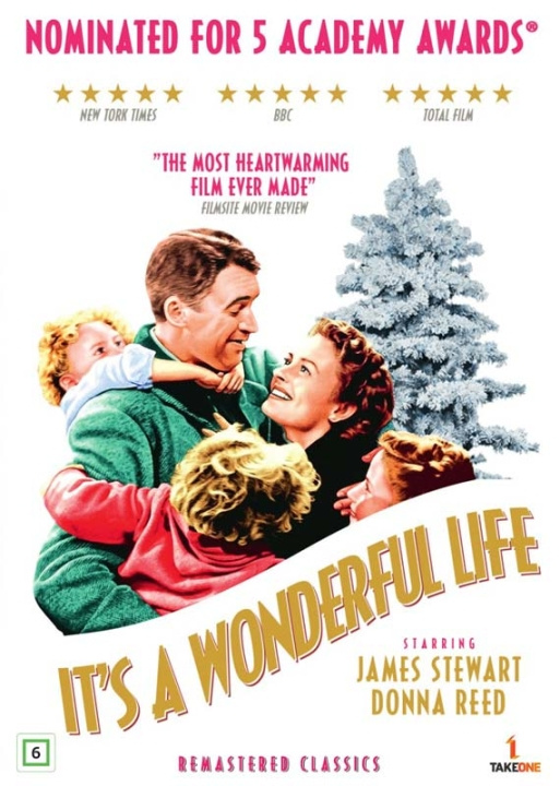 IT\'S A WONDERFULL LIFE - A true Christmas Classic with James Stewart (DVD) in the group HOME ELECTRONICS / Audio & Picture / TV & Accessories / Movies / DVD at TP E-commerce Nordic AB (D39034)