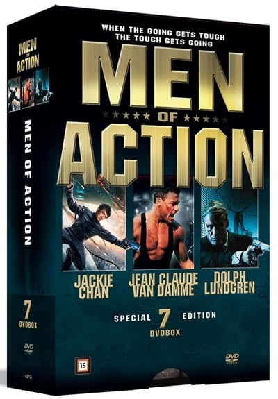 SOUL MEDIA MEN OF ACTION COLLECTION (7DVD BOX SET) in the group HOME ELECTRONICS / Audio & Picture / TV & Accessories / Movies / DVD at TP E-commerce Nordic AB (D39047)