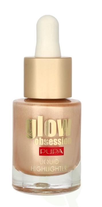 Pupa Milano Pupa Glow Obsession All Over Liquid Highlighter 13.5 ml #002 Moon Light in the group BEAUTY & HEALTH / Makeup / Facial makeup / Contour/Highlight at TP E-commerce Nordic AB (D39205)