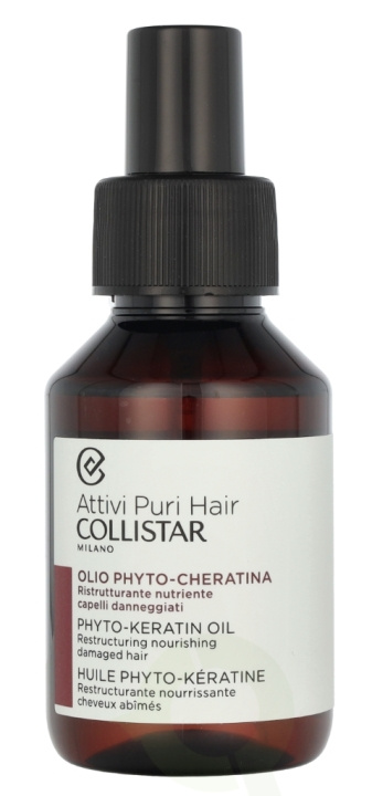 Collistar Phyto-Keratin Oil 100 ml Damaged Hair in the group BEAUTY & HEALTH / Hair & Styling / Hair care / Hair oil at TP E-commerce Nordic AB (D39383)