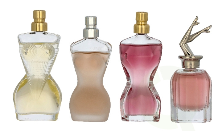 J.P. Gaultier Feminine Miniatures Set 24 ml 4x6ml - La Belle/Scandal/Classique/Divine Edp Spray in the group BEAUTY & HEALTH / Fragrance & Perfume / Perfumes / Perfume for her at TP E-commerce Nordic AB (D39535)