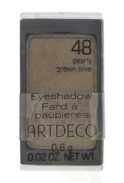 Artdeco Pearl Eyeshadow 0.8 g #48 Pearly Brown Olive in the group BEAUTY & HEALTH / Makeup / Eyes & Eyebrows / Eye shadows at TP E-commerce Nordic AB (D39541)