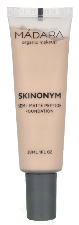 Madara Skinonym Semi-Matte Peptide Foundation 30 ml #10 Porcelain in the group BEAUTY & HEALTH / Makeup / Facial makeup / Foundation at TP E-commerce Nordic AB (D39588)