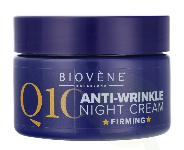 Biovene Q10 Anti-Wrinkle Firming Night Face Cream 50 ml in the group BEAUTY & HEALTH / Skin care / Face / Night cream at TP E-commerce Nordic AB (D39636)