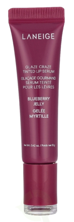 Laneige Glaze Craze Tinted Lip Serum 12 g Blueberry Jelly in the group BEAUTY & HEALTH / Makeup / Lips / Lip balm at TP E-commerce Nordic AB (D39659)