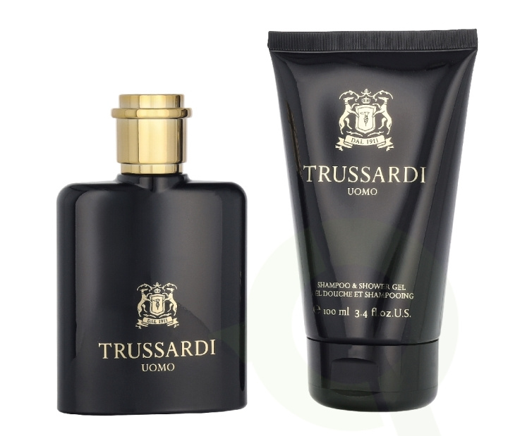 Trussardi Uomo Giftset 150 ml Edt Spray 50ml/Shampoo & Shower Gel 100ml in the group BEAUTY & HEALTH / Fragrance & Perfume / Perfumes / Perfume for him at TP E-commerce Nordic AB (D39685)