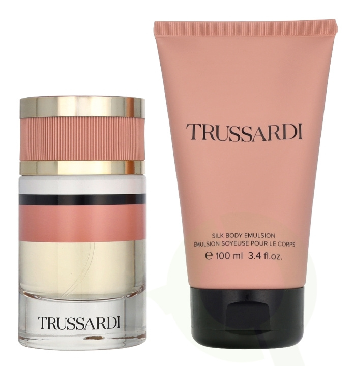 Trussardi By Trussardi Giftset 160 ml Edp Spray 60ml/Body Emulsion 100ml in the group BEAUTY & HEALTH / Gift sets / Gift sets for her at TP E-commerce Nordic AB (D39689)