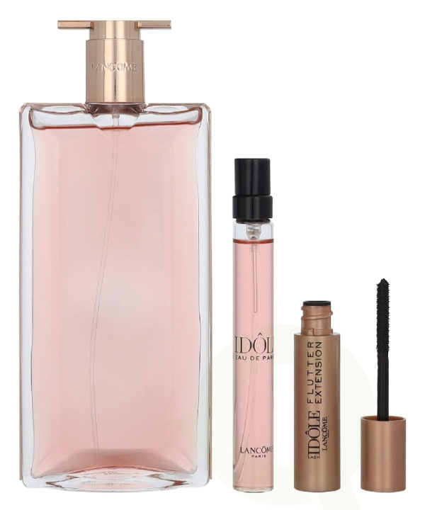 Lancome Lancôme Idole Giftset 62 ml Edp Spray 50ml/Edp Spray 10ml/#01 Black Lash Idole Flutter Extension Mascara 2ml in the group BEAUTY & HEALTH / Gift sets / Gift sets for her at TP E-commerce Nordic AB (D39697)