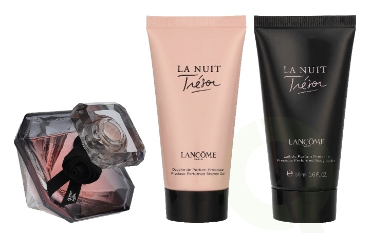 Lancome La Nuit Tresor Giftset 130 ml eDP Spray 30ml/Body Lotion 50ml/Shower Gel 50ml in the group BEAUTY & HEALTH / Gift sets / Gift sets for her at TP E-commerce Nordic AB (D39698)