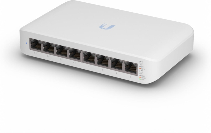 Ubiquiti UniFi USW-LITE-8-POE 8-Port PoE Switch in the group COMPUTERS & PERIPHERALS / Network / Switches at TP E-commerce Nordic AB (D39787)