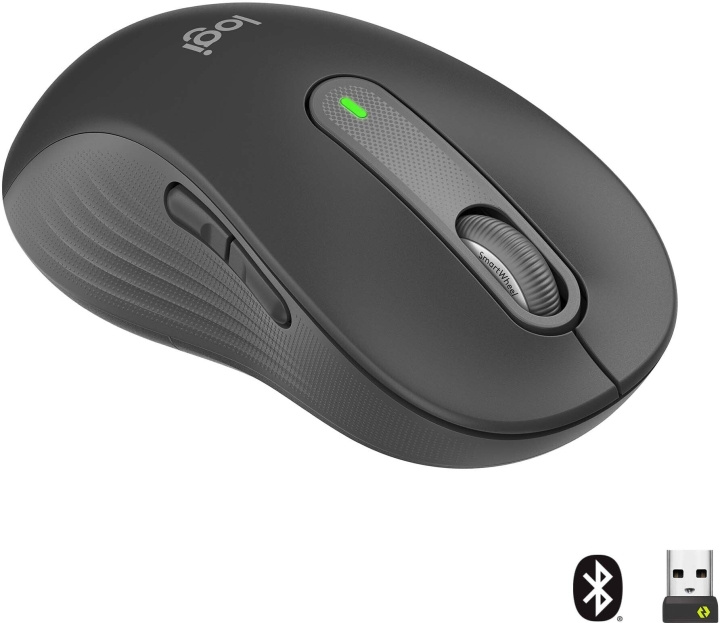 Logitech Signature M650 L LEFT Wireless Mouse, Black in the group COMPUTERS & PERIPHERALS / Mice & Keyboards / Mice at TP E-commerce Nordic AB (D39796)