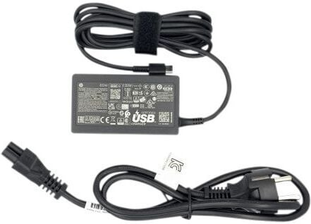 HP HP 65W USB-C Laptop Charger (1P3K6AA) in the group COMPUTERS & PERIPHERALS / Laptops & accessories / Computer chargers at TP E-commerce Nordic AB (D39857)