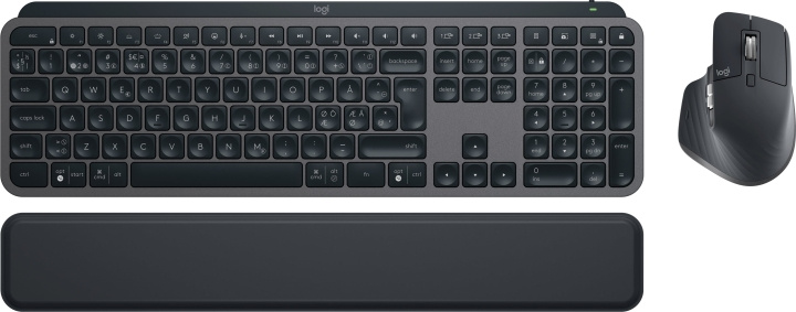 Logitech MX Keys S Combo Keyboard and Mouse with Wrist Rest, Graphite Gray in the group COMPUTERS & PERIPHERALS / Mice & Keyboards / Keyboards at TP E-commerce Nordic AB (D39861)