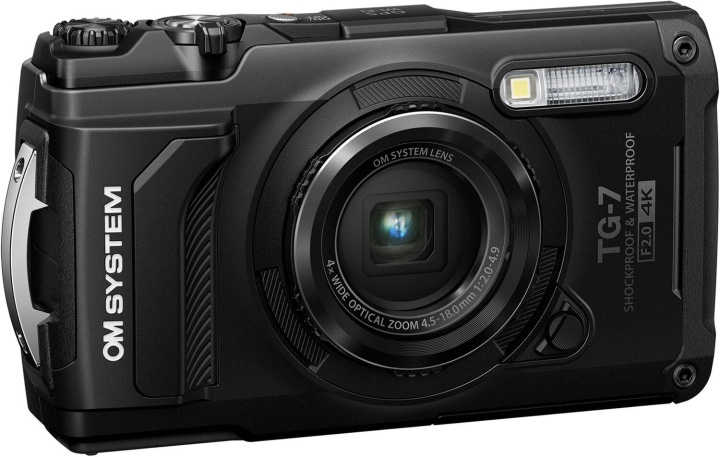 OM Digital Solutions OM SYSTEM Tough TG-7 Digital Camera, Black in the group HOME ELECTRONICS / Photo & Video / Cameras at TP E-commerce Nordic AB (D39880)