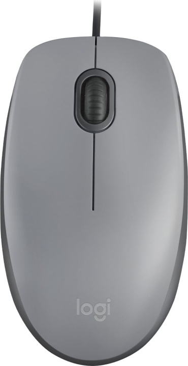 Logitech M110 Silent Mouse, Gray in the group COMPUTERS & PERIPHERALS / Mice & Keyboards / Mice at TP E-commerce Nordic AB (D39909)