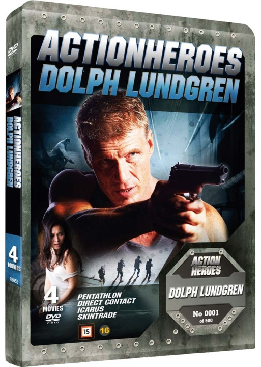 SMD Dolph Lundgren: Action Heroes (Steelbook) in the group HOME ELECTRONICS / Audio & Picture / TV & Accessories / Movies / DVD at TP E-commerce Nordic AB (D39933)