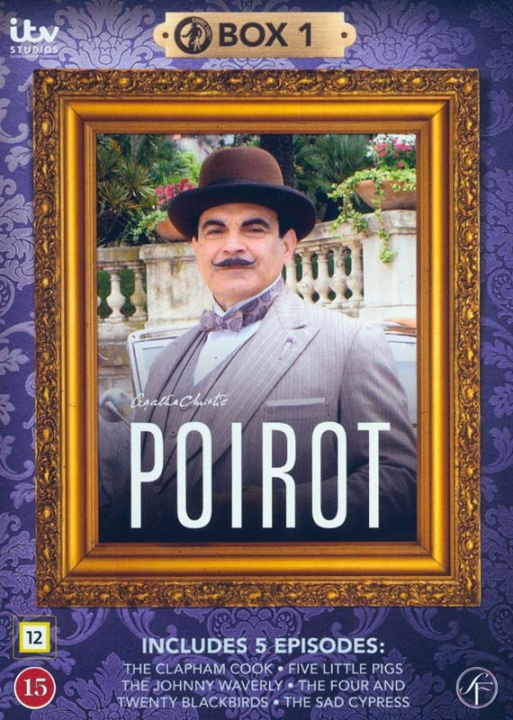 Poirot: Box 1 (2-disc DVD) in the group HOME ELECTRONICS / Audio & Picture / TV & Accessories / Movies / DVD at TP E-commerce Nordic AB (D40039)