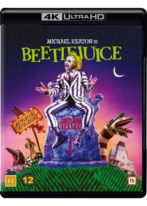BEETLEJUICE (Michael Keaton) (Blu-ray) in the group HOME ELECTRONICS / Audio & Picture / TV & Accessories / Movies / Blu-ray at TP E-commerce Nordic AB (D40136)