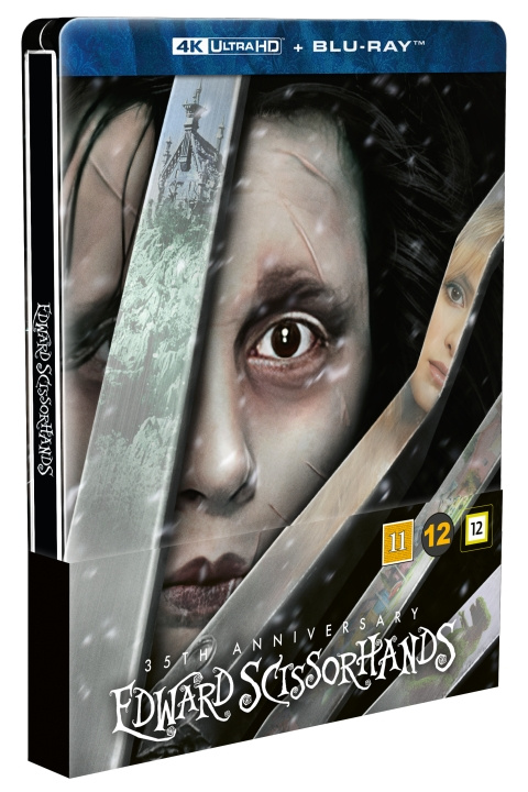 Edward Scissorhands - Steelbook (4K UHD + BD) in the group HOME ELECTRONICS / Audio & Picture / TV & Accessories / Movies / Blu-ray at TP E-commerce Nordic AB (D40152)