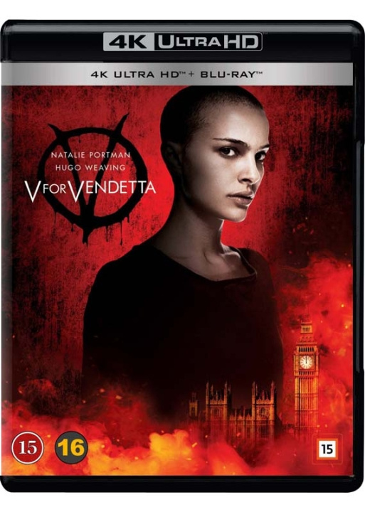 V For Vendetta (4K Ultra HD Blu-ray + Blu-ray) in the group HOME ELECTRONICS / Audio & Picture / TV & Accessories / Movies / Blu-ray at TP E-commerce Nordic AB (D40185)