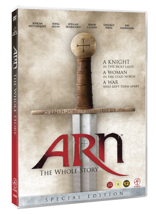 Arn - Knighttempler (The whole story) (DVD) in the group HOME ELECTRONICS / Audio & Picture / TV & Accessories / Movies / DVD at TP E-commerce Nordic AB (D40204)