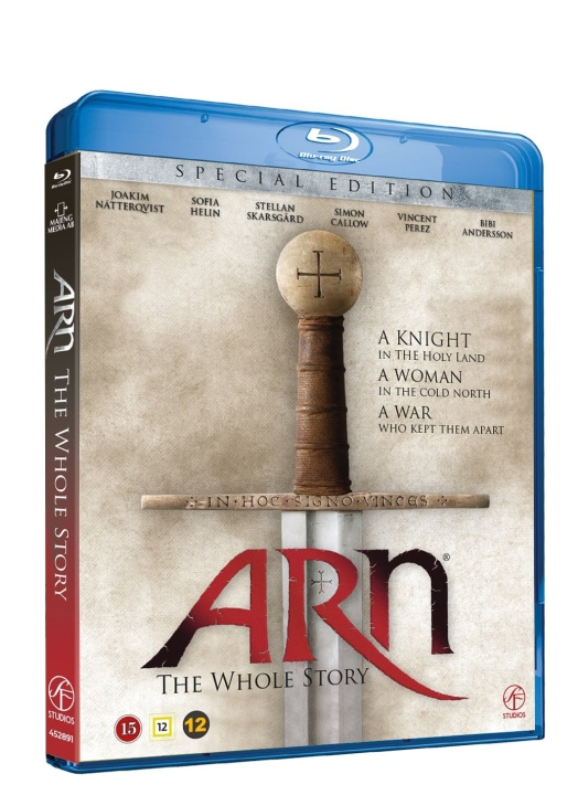 Arn - Knighttempler (The whole story) (Blu-ray) in the group HOME ELECTRONICS / Audio & Picture / TV & Accessories / Movies / Blu-ray at TP E-commerce Nordic AB (D40205)