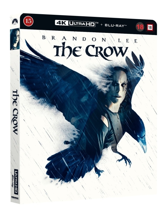 The Crow - Steelbook (4K UHD + BD) in the group HOME ELECTRONICS / Audio & Picture / TV & Accessories / Movies / Blu-ray at TP E-commerce Nordic AB (D40305)