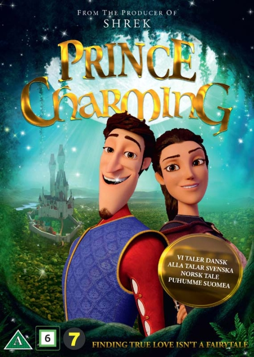 Prince Charming DVD (From the creators of Shrek, Danish, Swedish, Norwegian and Finnish Spoken) in the group HOME ELECTRONICS / Audio & Picture / TV & Accessories / Movies / DVD at TP E-commerce Nordic AB (D40333)